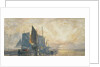 Fishing Boats at Anchor: Sunset, 19th century by William Roxby Beverly