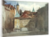 La Place du Molard, Geneva by Richard Parkes (attr. to) Bonington