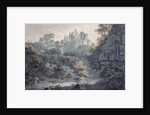 Hawthornden Castle near Edinburgh by James Bourne