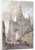 Bayeux Cathedral, View from the South East by John Burgess