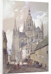 Bayeux Cathedral, View from the South East by John Burgess
