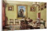 Dining room at Langton Hall, family at breakfast, c.1832-3 by Mary Ellen Best