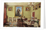 Dining room at Langton Hall, family at breakfast, c.1832-3 by Mary Ellen Best