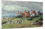 Fox Hunting in Surrey by Randolph Caldecott