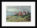 Fox Hunting in Surrey by Randolph Caldecott