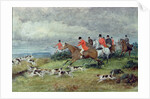 Fox Hunting in Surrey by Randolph Caldecott