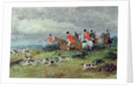 Fox Hunting in Surrey by Randolph Caldecott