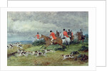 Fox Hunting in Surrey by Randolph Caldecott