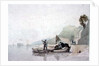 Coast Scene with Boats and Figures by Augustus Wall Callcott