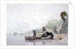 Coast Scene with Boats and Figures by Augustus Wall Callcott