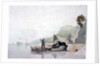 Coast Scene with Boats and Figures by Augustus Wall Callcott