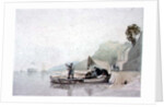 Coast Scene with Boats and Figures by Augustus Wall Callcott