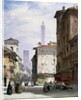Leaning Tower, Bologna by William Callow