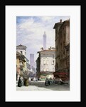 Leaning Tower, Bologna by William Callow