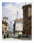 Leaning Tower, Bologna by William Callow