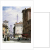 Leaning Tower, Bologna by William Callow