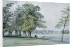 View on the Serpentine, Hyde Park by William Callow