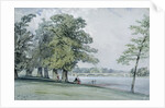 View on the Serpentine, Hyde Park by William Callow