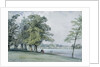 View on the Serpentine, Hyde Park by William Callow