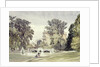 West End of the Serpentine, Kensington Gardens by William Callow