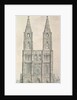 West Front of Strasbourg Cathedral by John Carter