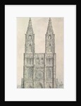 West Front of Strasbourg Cathedral by John Carter