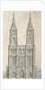 West Front of Strasbourg Cathedral by John Carter