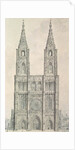 West Front of Strasbourg Cathedral by John Carter