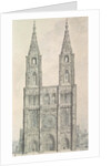 West Front of Strasbourg Cathedral by John Carter