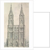 West Front of Strasbourg Cathedral by John Carter