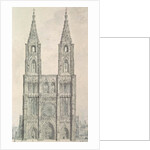 West Front of Strasbourg Cathedral by John Carter