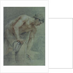 Figure of a Warrior, partly draped, 18th century by Giovanni Battista Cipriani