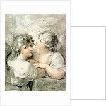 Two angels, 18th century by Giovanni Battista Cipriani