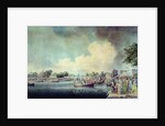 The Rowing Match at Richmond by Robert Cleveley
