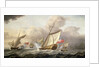 The Royal Yacht 'Mary' Exchanging Salutes, 18th century by Cornelis van de Velde