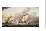 The Royal Yacht 'Mary' Exchanging Salutes, 18th century by Cornelis van de Velde