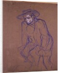 Aristide Bruant on a Bicycle, 1896 by Henri de Toulouse-Lautrec