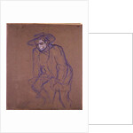 Aristide Bruant on a Bicycle, 1896 by Henri de Toulouse-Lautrec