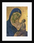 Madonna and Child with SS. Dominic and Aurea by Duccio di Buoninsegna