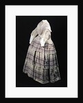 Crinoline dress, 1850-60 by English School