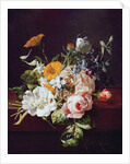Vase of Flowers, 1695 by Rachel Ruysch