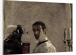 Self Portrait, 1880 by Henri de Toulouse-Lautrec