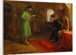 Boris Godunov with Ivan the Terrible by Ilya Efimovich Repin