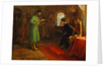 Boris Godunov with Ivan the Terrible by Ilya Efimovich Repin