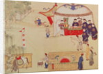 An archery contest, late 18th century by School Chinese