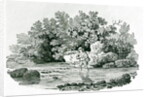 An Angler in a River Pool by Thomas Bewick