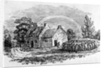 Cockfight Outside an Inn, c.1801 by Thomas Bewick