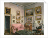 Col. Norcliffe's study at Langton Hall, c.1837 by Mary Ellen Best
