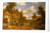 Farmyard Scene by Charles Vickers