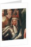 Detail of George I from the Painted Hall, Greenwich by James Thornhill